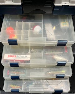 LLK - Tackle Box - Plano With Assorted Fishing Tackle