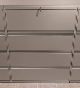 LL - Lateral File Cabinet - HON Storage Cabinet With Keys