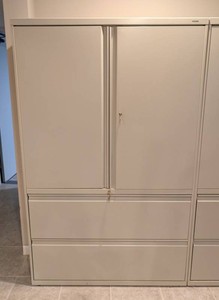 LL - Lateral File Cabinet - HON With Keys