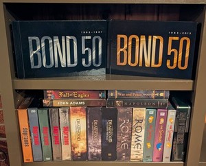 LLR - DVD Box Sets Mixed Lot Bond 50, Sopranos, Deadwood, Rome, Simpsons