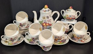 LLK - Vintage Copeland Spode Reynolds Tea Set