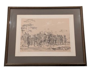 LLR - Framed Archery of the Mandans Print
