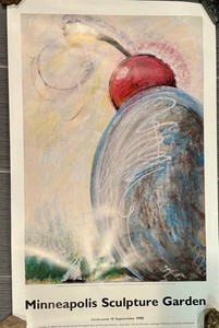LNDY - Vintage Poster - Minneapolis Sculpture Garden 10 September 1988