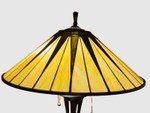 LLFR - Quoizel Gotham Tiffany Style Floor Lamp
