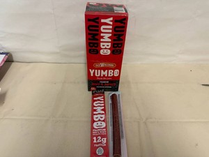 2x 20x 2oz Yumbo Smoke Sausage Sticks-Hot & Spicy