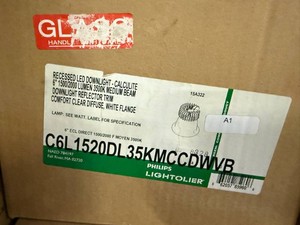 2x 6 Recessed LED Downlight Calculite