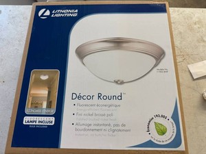 Box of 2 Lithonia D�cor Ceiling Round Lighting