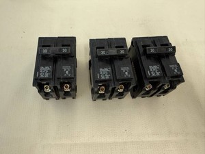 3x 30amp 2 pole