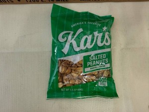 15 Bagsx 3.5oz Kars Salted Peanuts