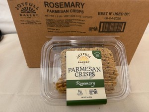 8x 3oz Joyfull Parmesan Crisps