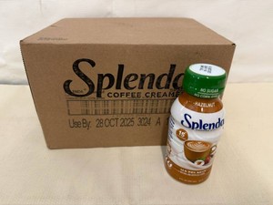 12x 8oz Bottles Splenda Creamer-Hazelnut