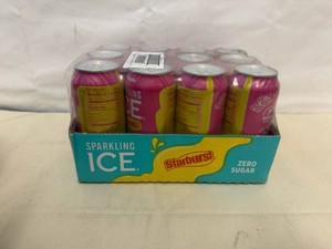 12x Sparkling Ice Starburst Strawberry