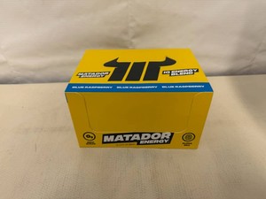 12x 2oz Matador Energy-Blue Raspberry
