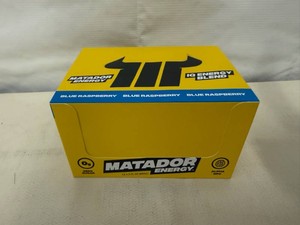 12x 2oz Matador Energy-Blue Raspberry