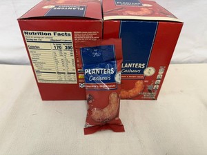 2x 10 2.25oz Plantars Cinnamon Brown Sugar Cashews