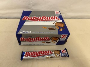 18x Fullsize BabyRuth Candy Bars