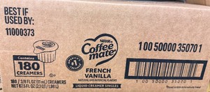 180 Coffee Mate French Vanilla Creamer