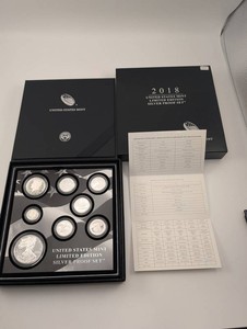 2018 United States Mint Silver Proof Set