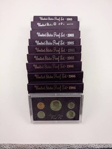 United States Proof Set Mixed Lot 1985 & 1986