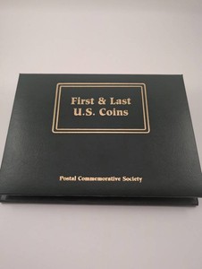 Vintage Postal Commemorative Society First & Last U.S. Coins Album
