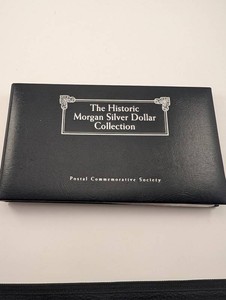 Postal Commemorative Society Historic Morgan Silver Dollar Collection Binder