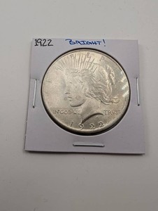 1922 Peace Silver Dollar