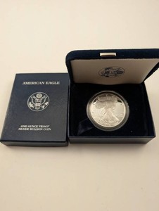 2006 American Eagle Proof Silver Bullion Coin in Box