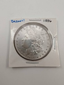 1886 Morgan Silver Dollar