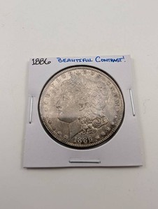 1886 Morgan Silver Dollar
