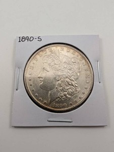 1890-S Morgan Silver Dollar