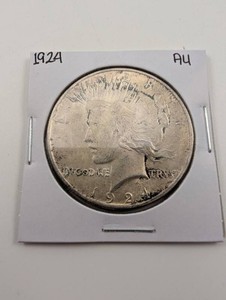 1924 Peace Silver Dollar