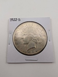 1922-S Peace Silver Dollar
