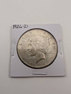1926-D Peace Silver Dollar
