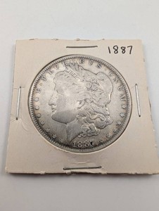 1887 Morgan Silver Dollar