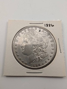 1886 Morgan Silver Dollar