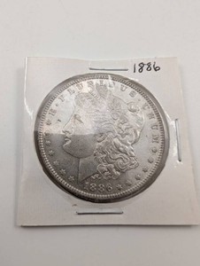 1886 Morgan Silver Dollar
