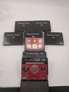 United States Proof Set 1978-1982 (Lot of 7)