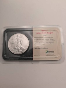 2002 Silver American Eagle Dollar Littleton Coin Company