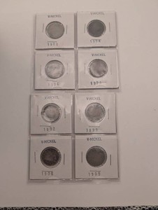 Liberty V Nickel Collection (Lot of 8)