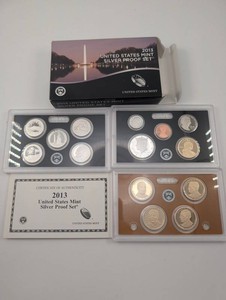 2013 United States Mint Silver Proof Set