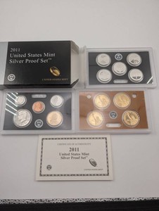 2011 United States Mint Silver Proof Set