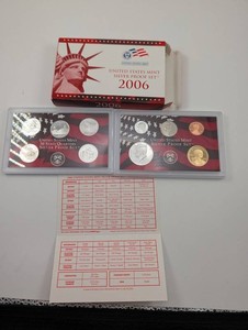 2006 United States Mint Silver Proof Set Mixed Lot