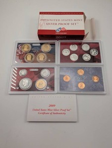 2009 United States Mint Silver Proof Set 14-Coin