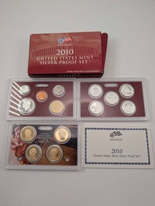 2010 United States Mint Silver Proof Set 14 Coins