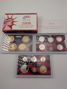 2008 United States Mint Silver Proof Set