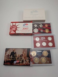 2007 U.S. Mint Proof Set Lot of 5