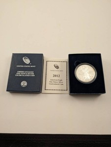 2012 United States Mint American Eagle One Ounce Silver Uncirculated Coin