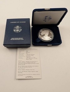 2006 Silver American Eagle Proof Coin West Point W