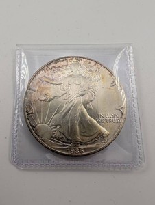Vintage 1986 American Silver Eagle One Dollar Coin