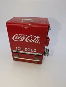 Vintage Coca-Cola vending machine-style toothpick dispenser